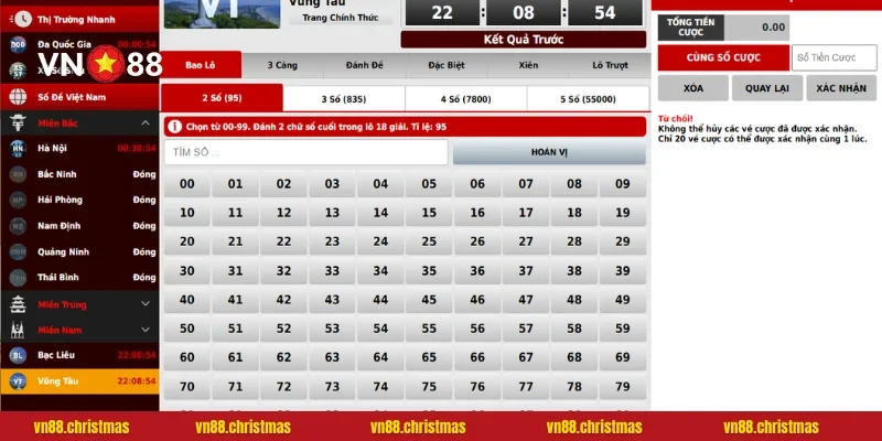 Trải nghiệm đẳng cấp với công nghệ tiên tiến tại VN88